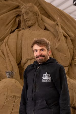 Jesolo Sand Nativity 2021 Artisti Enguerrand David