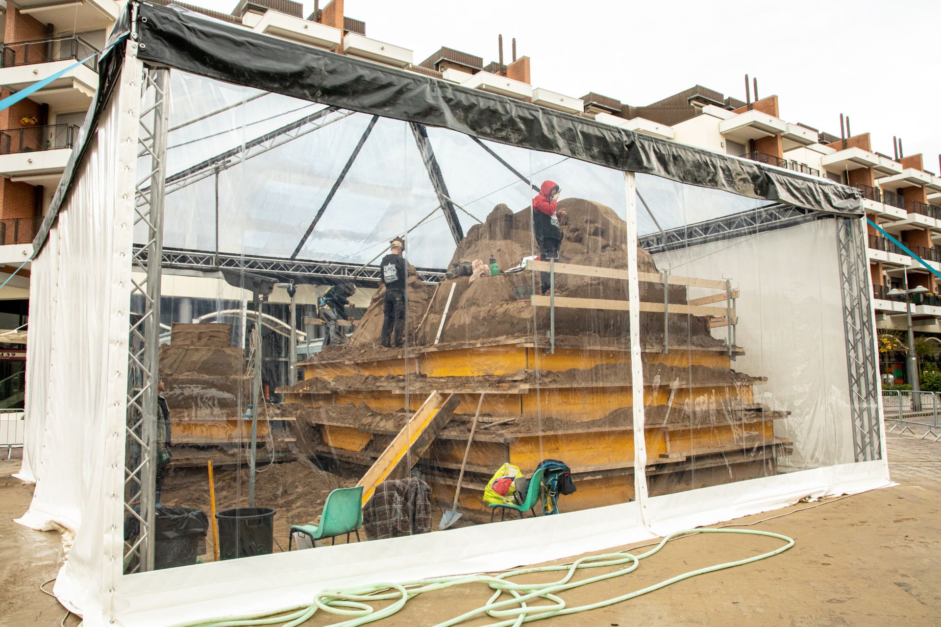 Jesolo Sand Nativity 2021 Piazza Marconi