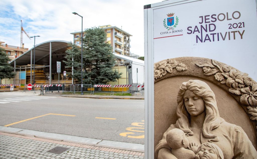 Sand Nativity il ricavato delle visite guidate in beneficenza