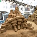 Jesolo Sand Nativity scultura Natale piazza Marconi 01