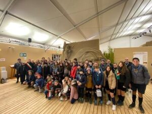 Tantissime famiglie e giovani stanno visitando Jesolo Sand Nativity.