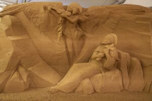 Gli angeli suonano per lui - Helena Bangert - Jesolo Sand Nativity