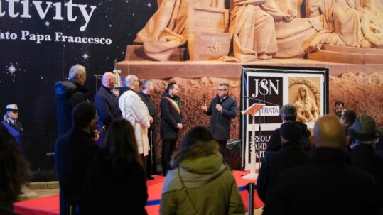 Inaugurazione jesolo sand nativity 2023