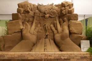 Le stimmate - Enguerrand David - Jesolo Sand Nativity
